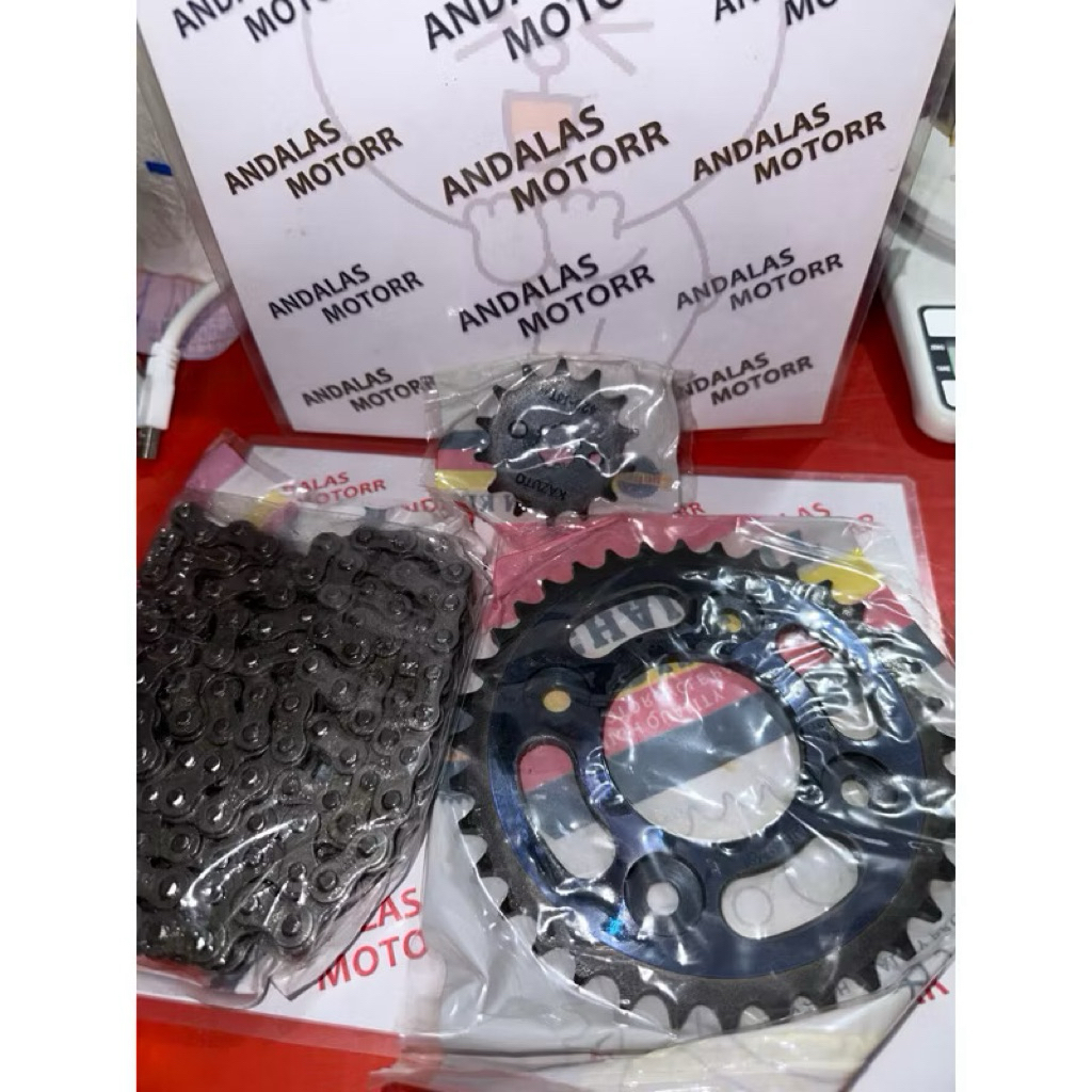 GIR SET GIR GIGI PAKET suprax125 supra x 125 suprafitnew supra fit new revo abs revo FI injeksi supr