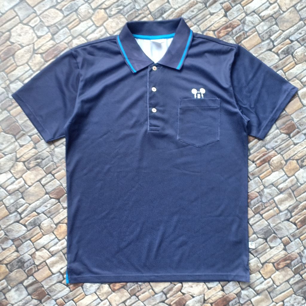 Kaos olahraga pria branded original preloved, Tshirt Pocket Jersey