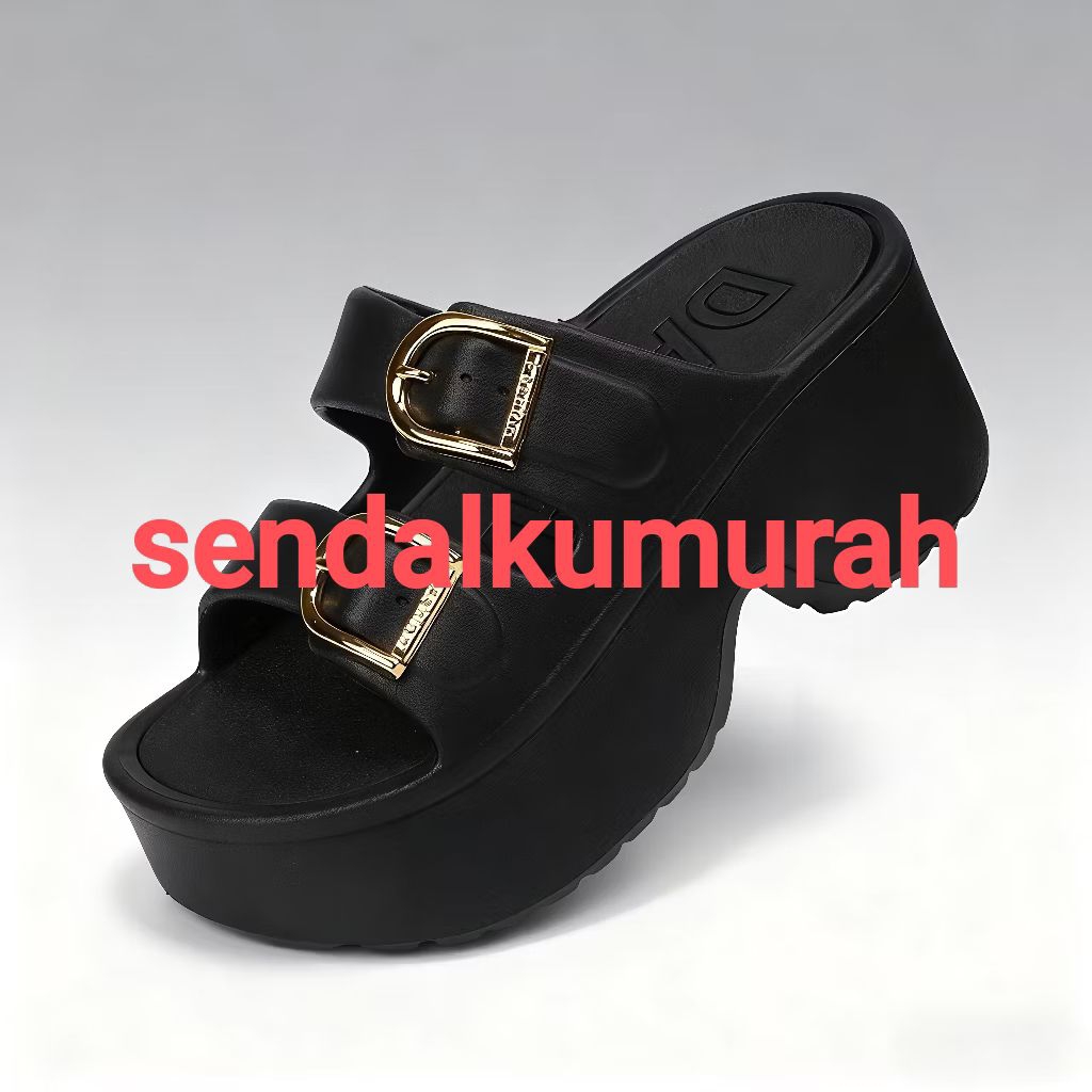 sendal selop DAPHANI tebal tinggi wanita