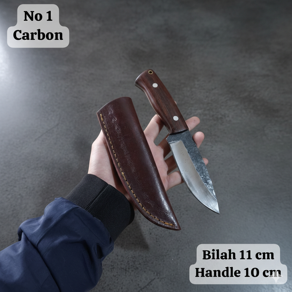 HK Pisau Dapur I Pisau Survival I Pisau Multifungsi Damascus I Pisau Handmade Damascus Original