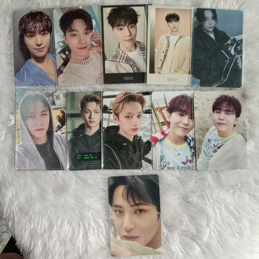 ETALASE PAIR OFFICIAL PC SEVENTEEN JEONGHAN JUN GAMEBOI WONWOO MINGYU WOOZI MEMKIT SEUNGKWAN VERNON 