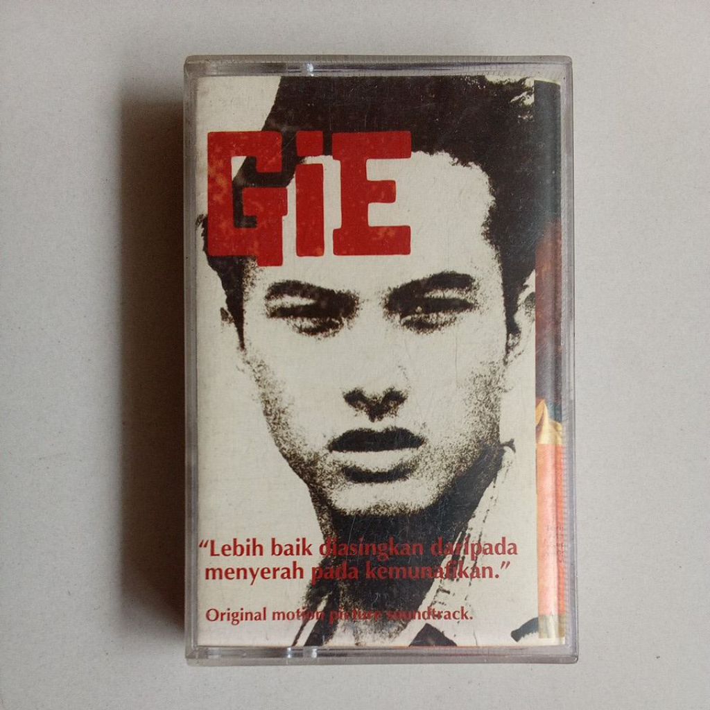 cover kaset pita ost gie