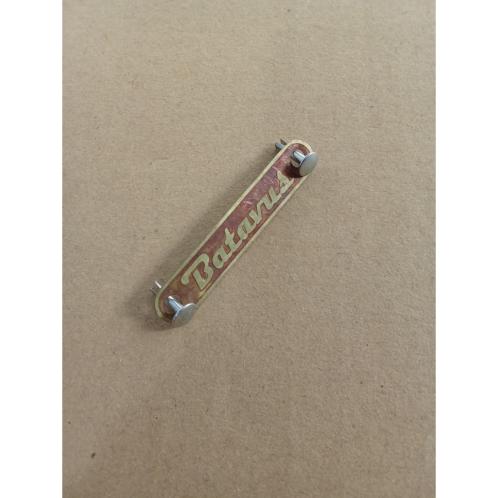 Emblem Sadel Sepeda Onthel Batavus