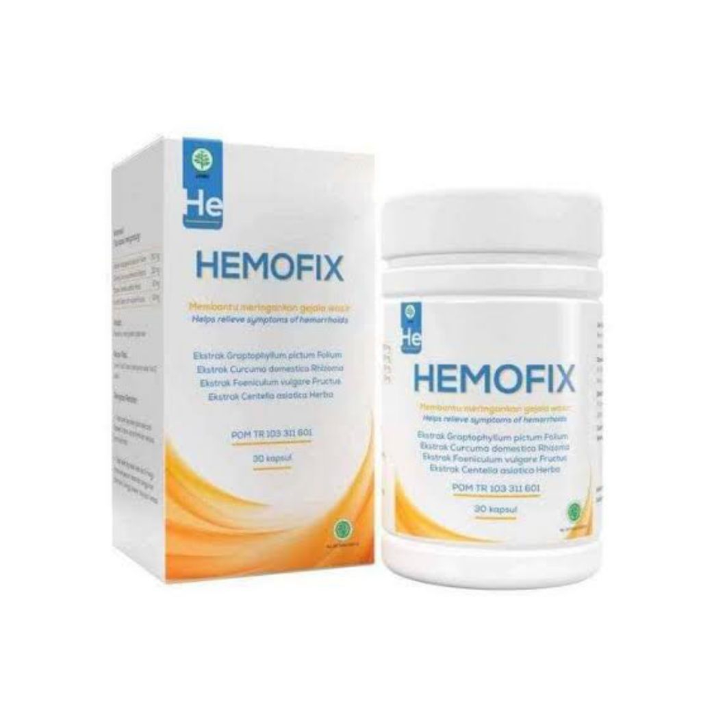 Hemofix Obat Asli Original Wasir Ambeien Ambeyen Herbal BPOM