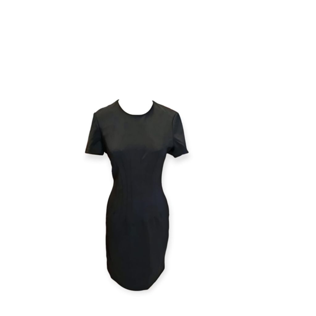 Diane Von Furstenberg Black Mini Dress