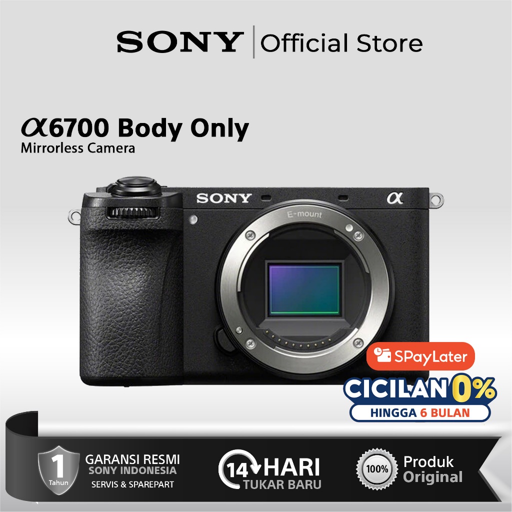 Sony A6700 / Sony Alpha A6700 / A6700 Mirrorless Camera Body Only