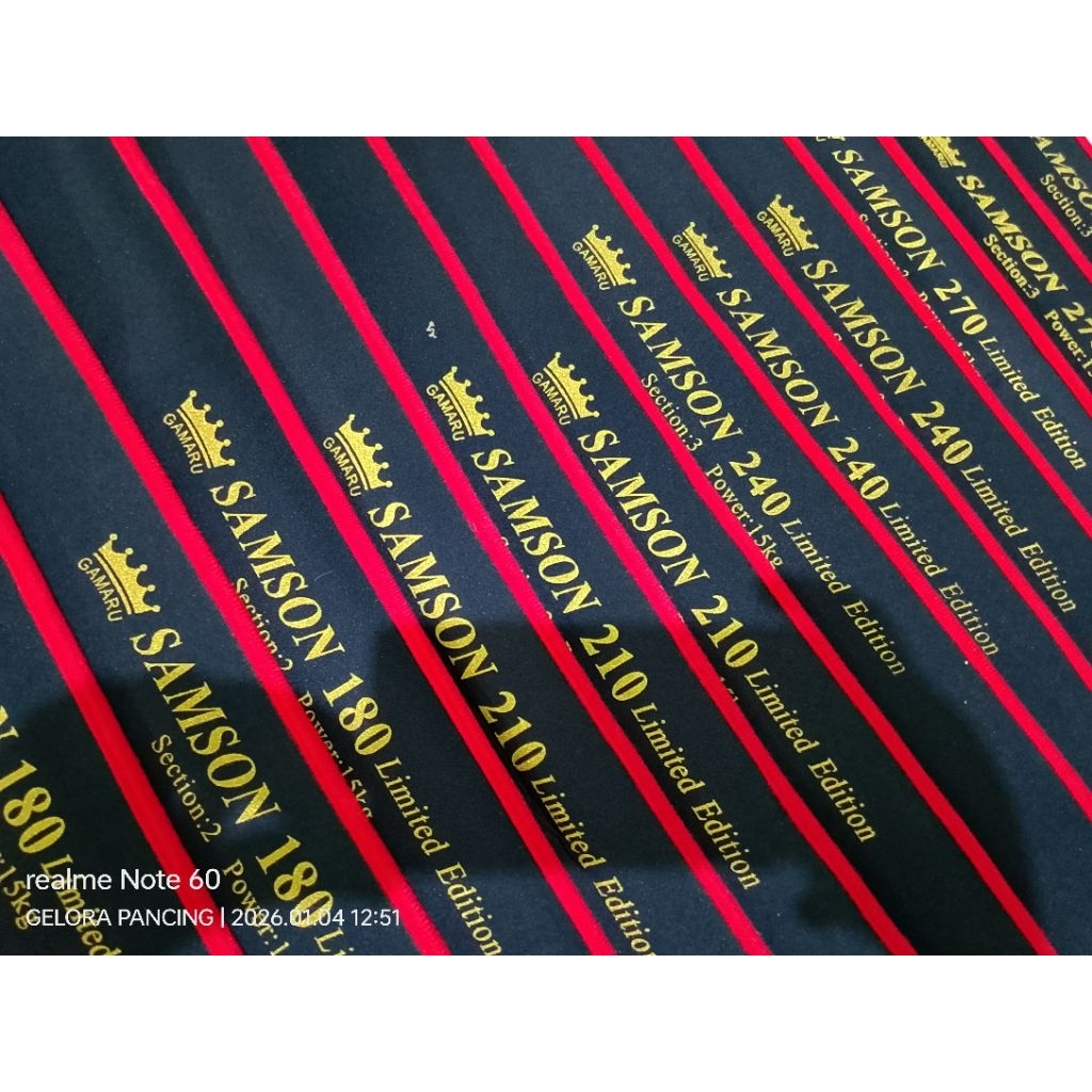 TEGEK SAMSON LIMITED EDITION