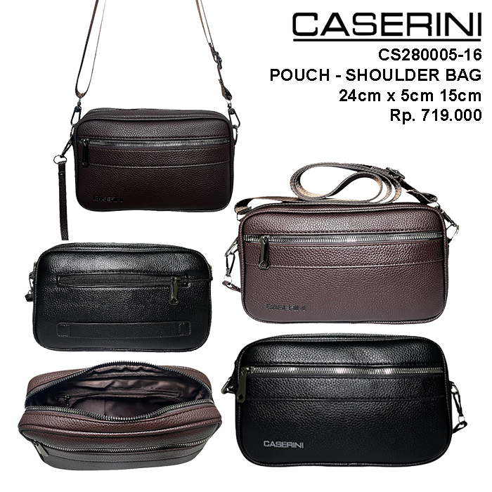 Caserini Shoulder Bag-Pouch CS280005-16 Tas Selempang multifungsi pouch