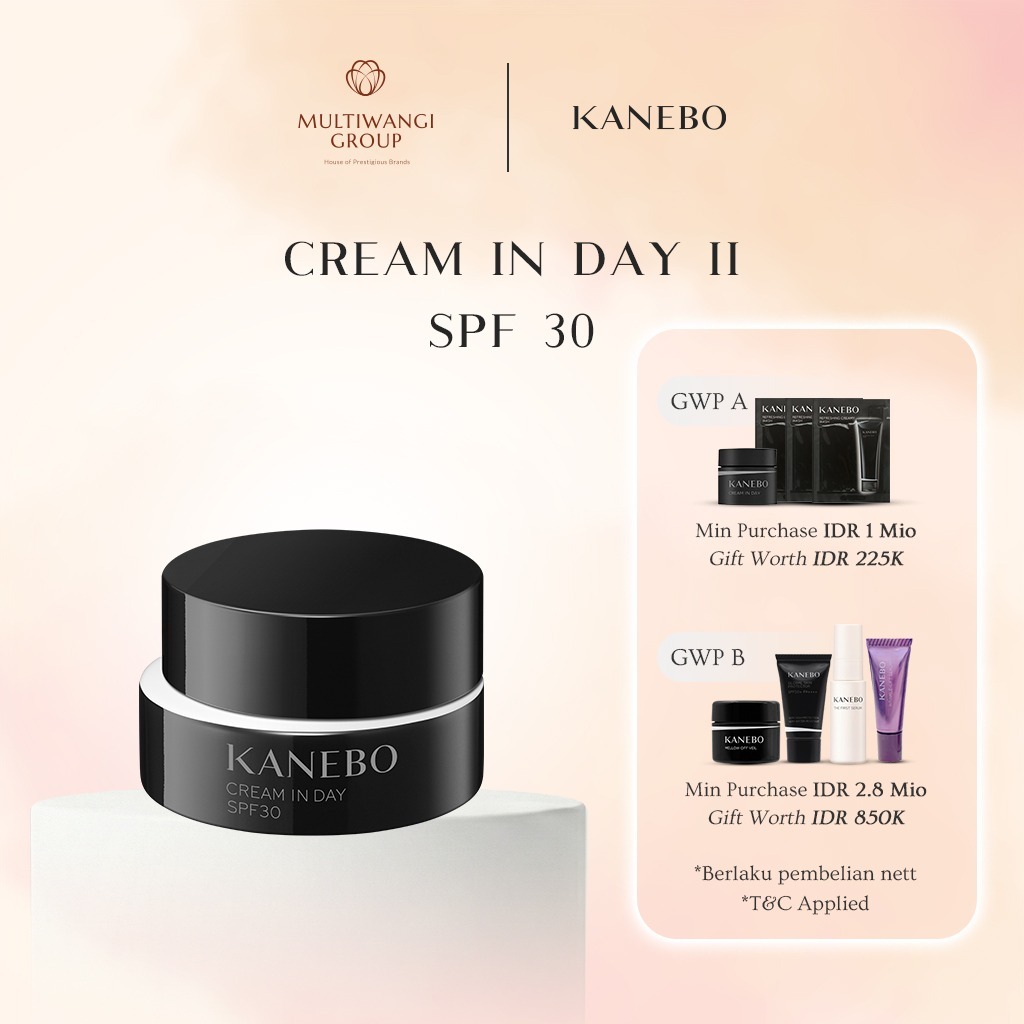KANEBO Cream in Day II - 40gr -  Krim Wajah SPF 30