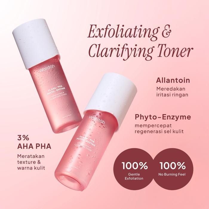 YK - WARDAH White Crystal Secret Exfoliating Lotion Toner 125ml