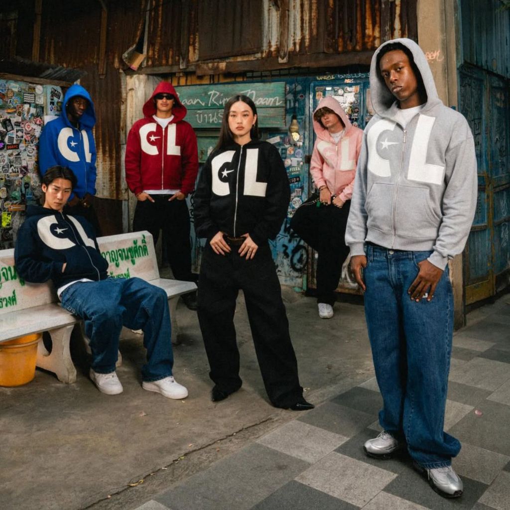 CDL "CALLE" DE LARACHE ZIP HOODIE/PANTS/TSHIRT/CROPTOP/GAMIS/JEANS - CALLE DE LARACHE