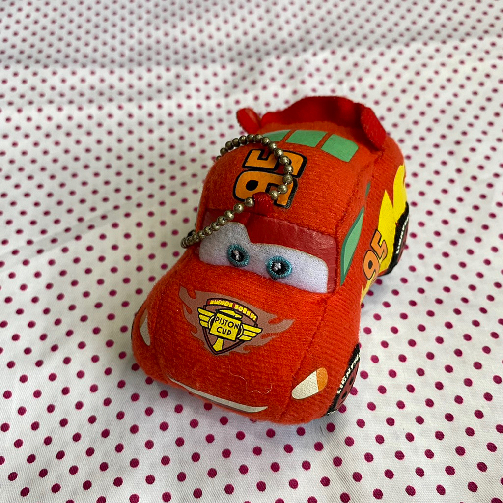 Cars Lightning McQueen Bagcharm Keychain Plush