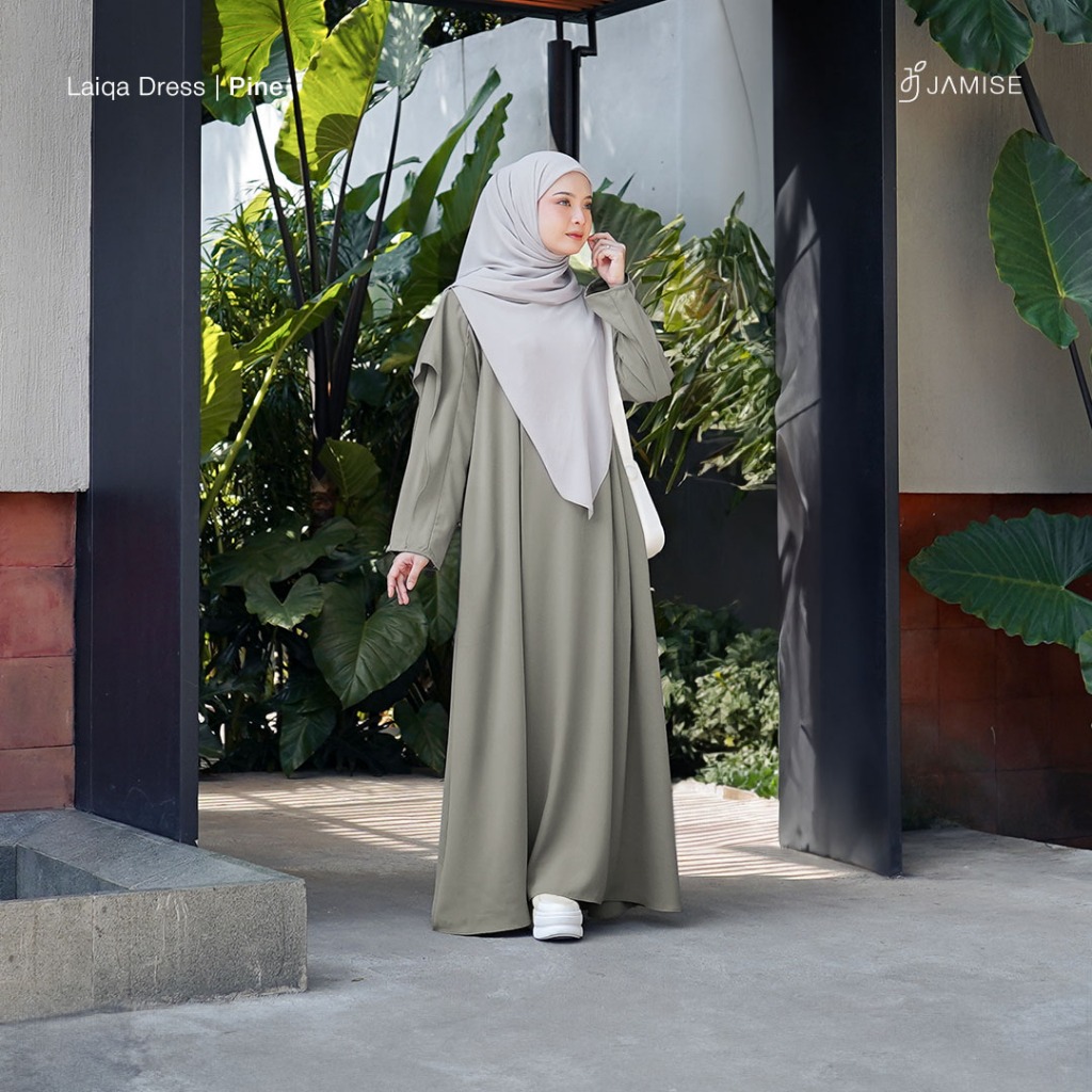 Jamise | Laiqa Dress | Gamis Abaya Muslimah Elegant