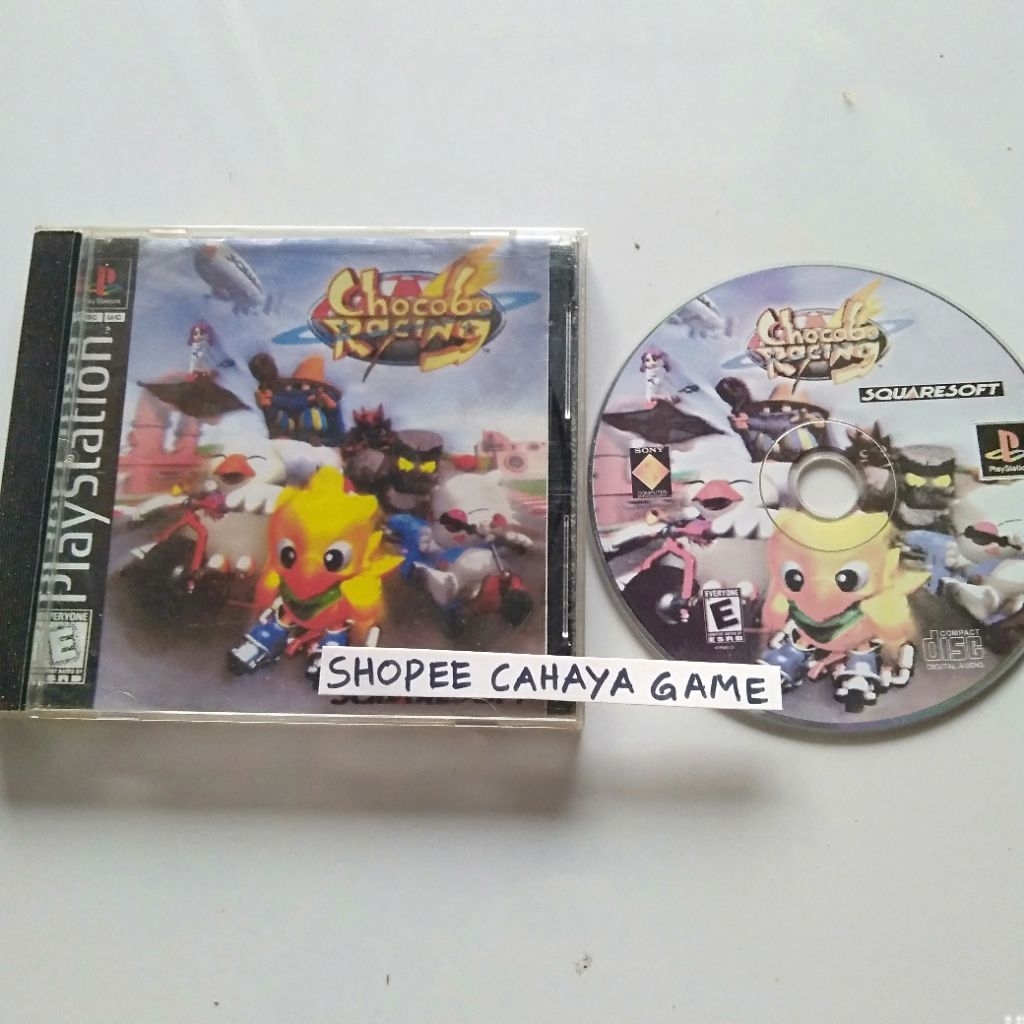 kaset ps1 kopab chocobo racing