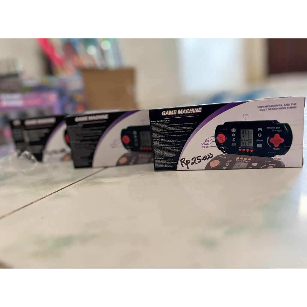 Game Machine Portable Mini | Konsol Game Klasik Jadul | Game Anak & Dewasa Murah