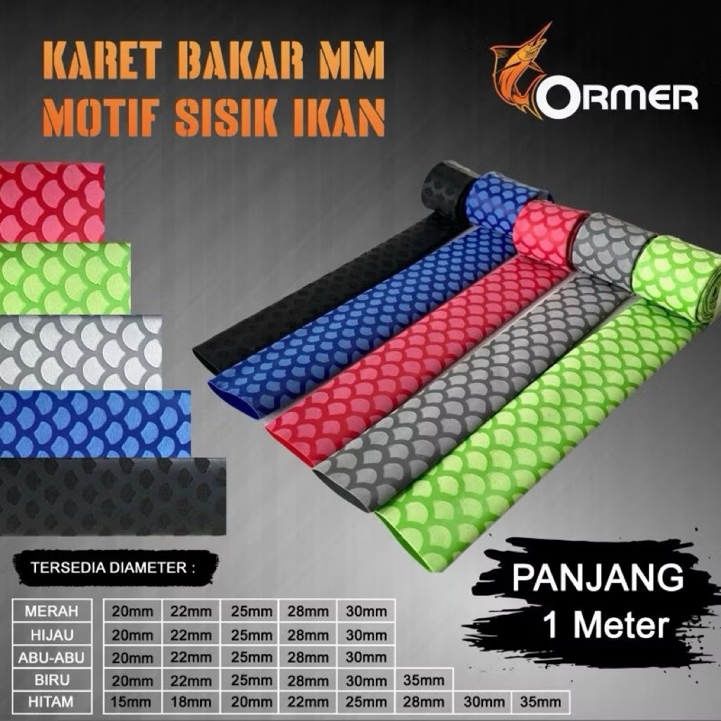 Karet Silicon Joran/Karet bakar joran/Karet bakar gagang joran/Karet bakar joran samarinda/Karet bak