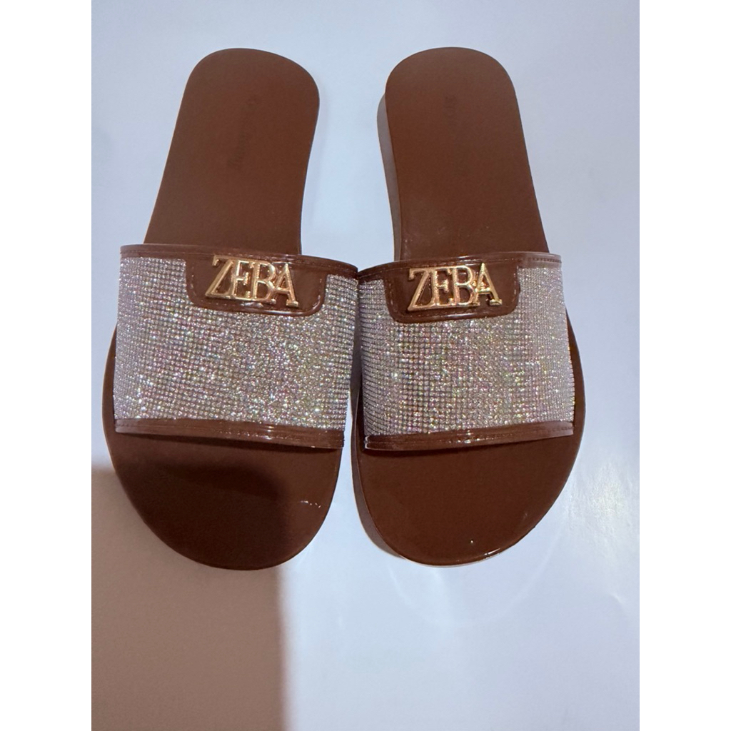 (cod)Sandal jelly sandal slop glitter royal wang cewek