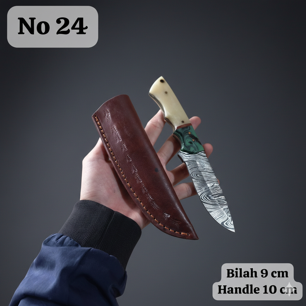 HK Pisau Serbaguna I Pisau Survival I Pisau Dapur I Pisau Damascus Asli