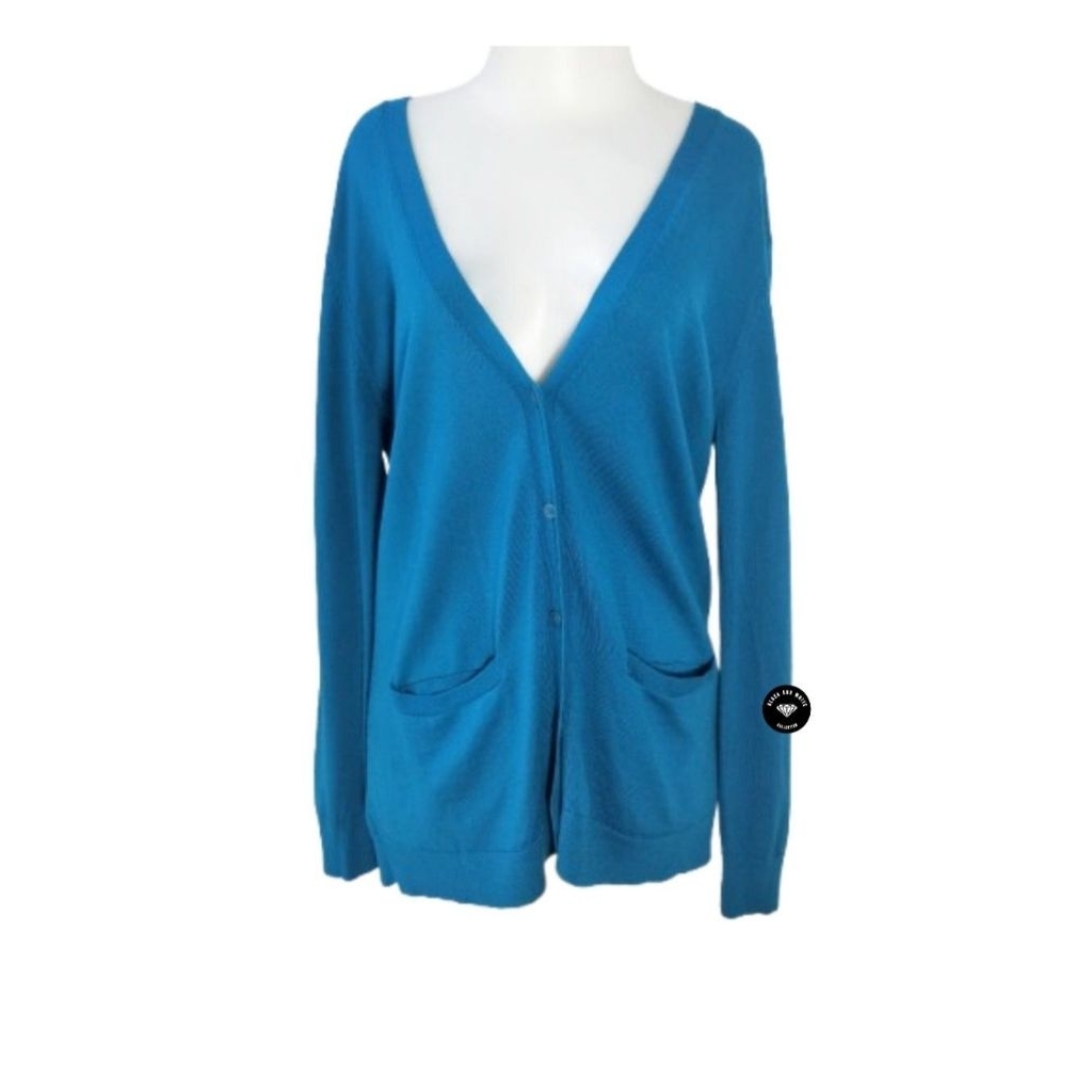 UNIQLO WOMAN'S CARDIGAN/CARDIGAN WANITA BLACK & WHITE COLLECTION