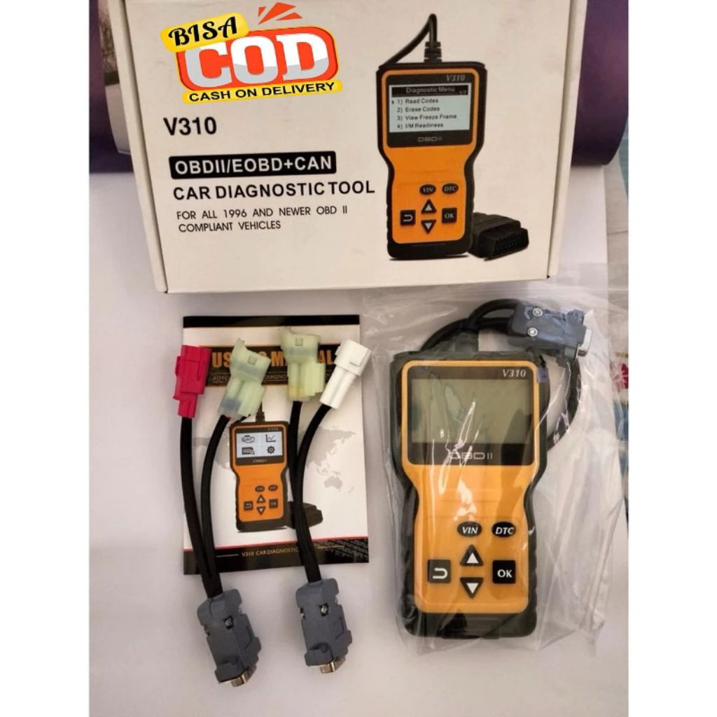 Alat Scanner OBD 2 Motor Injeksi Universal