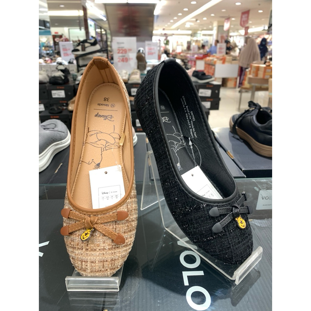 Sepatu flat ballerinas wanita dari brand DISNEY ori matahari