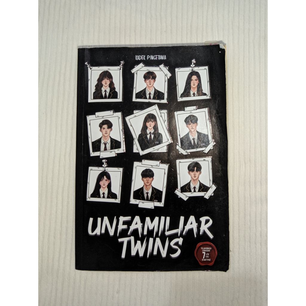 PRELOVED Original Novel Unfamiliar Twins By Kadek Pingetania