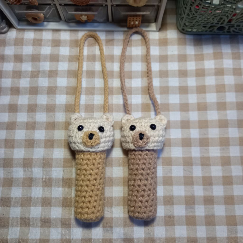 Bear freshcare holder crochet