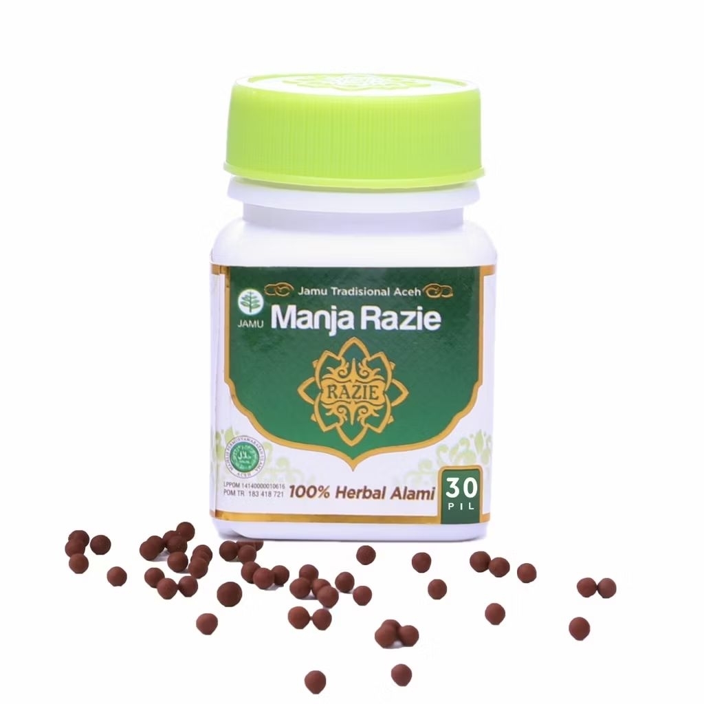 ManjaRazie Original | Jamu Kewanitaan Herbal Aceh | Atasi Keputihan & Bau | Rapatkan Miss V | Halal 