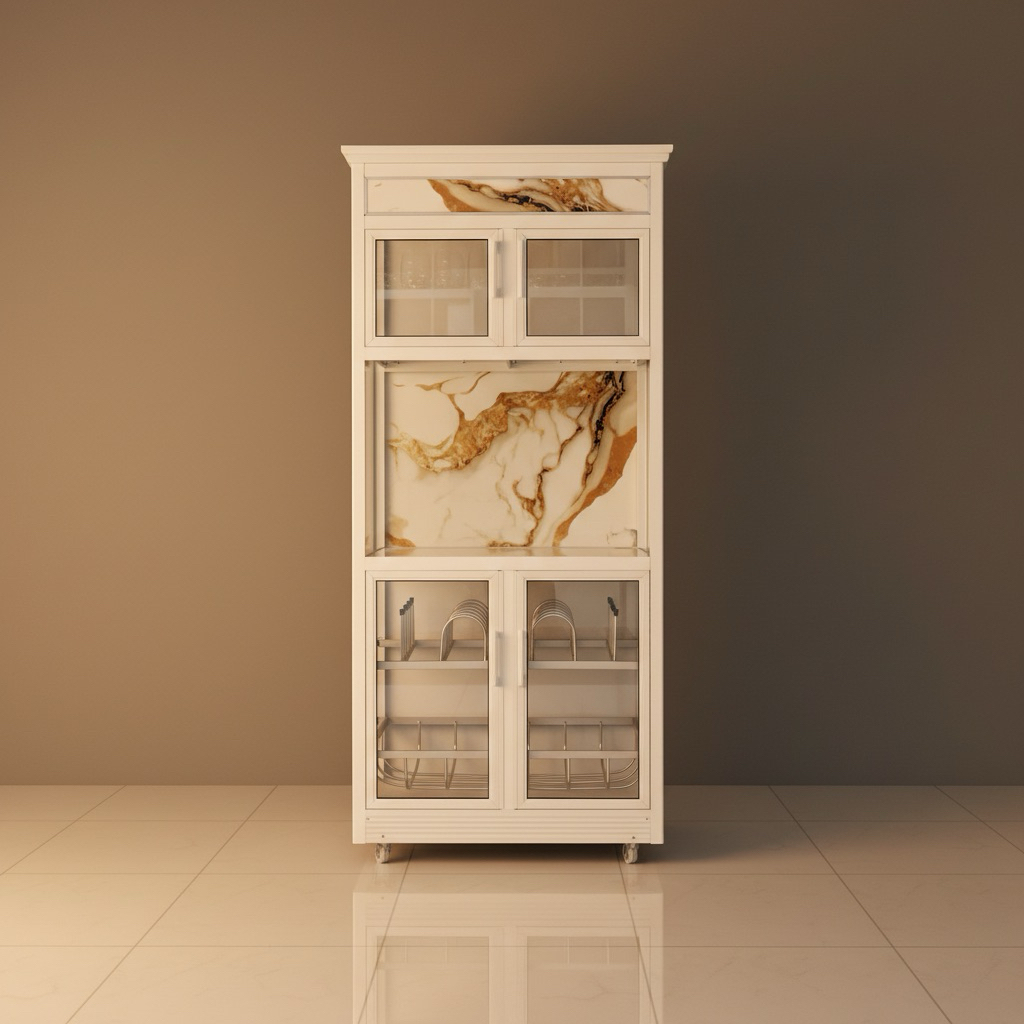 RAK PIRING ALUMUNIUM | RAK PIRING ALUMUNIUM BAHAN ACP