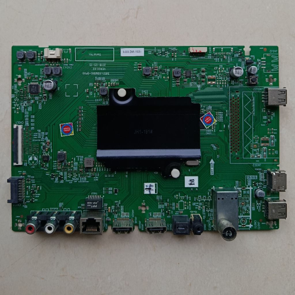 MB TH-43FX400G MAINBOARD PANASONIC TV LED BOARD TYPE MODEL TH-43FX400 G