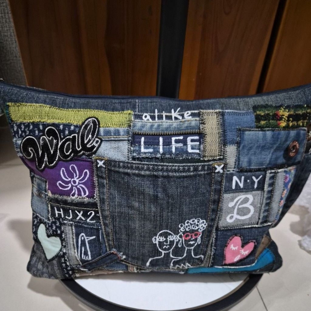 Tas clutch jeans NH Jeans