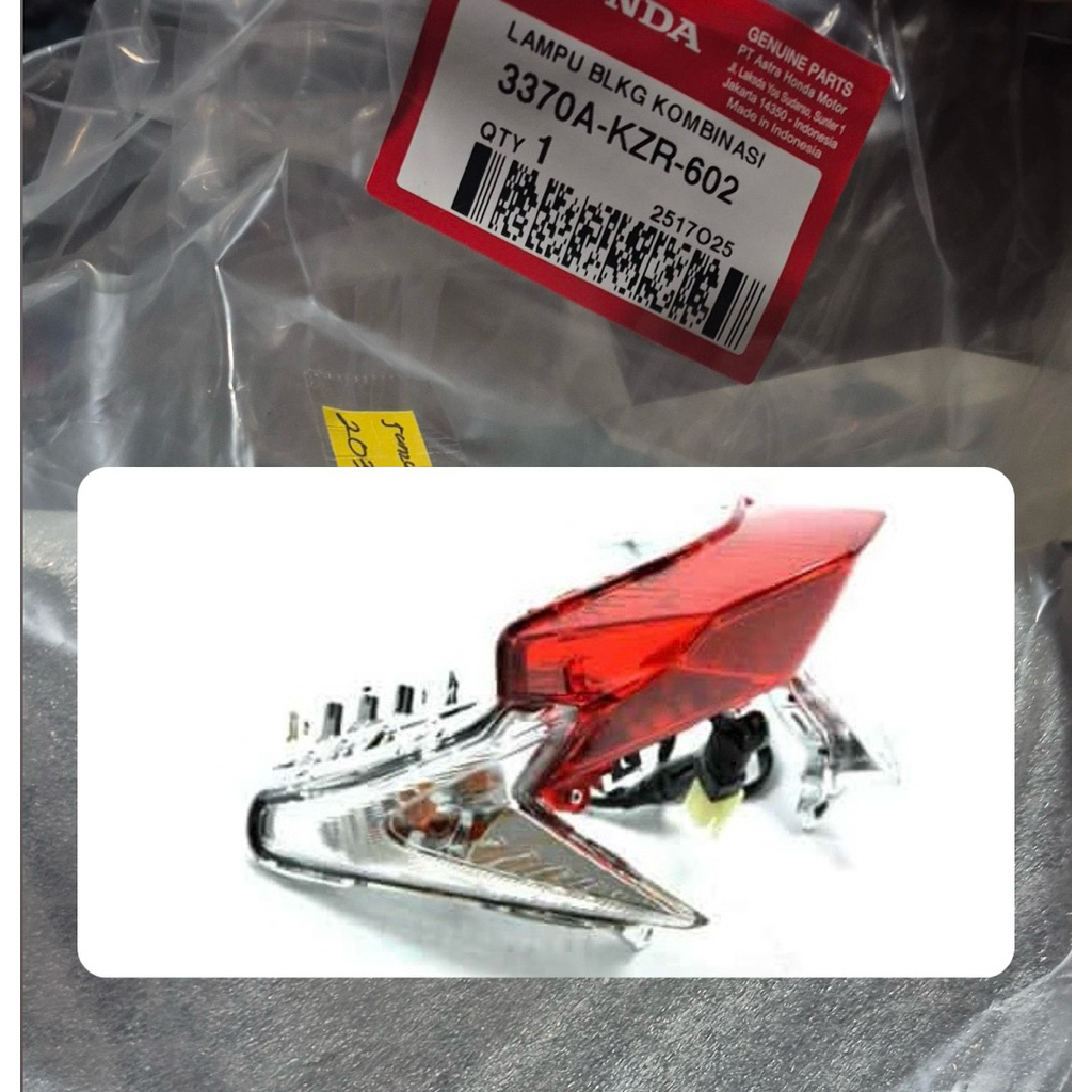 Lampu belakang stop assy vario 125 lama 3370AKZR602