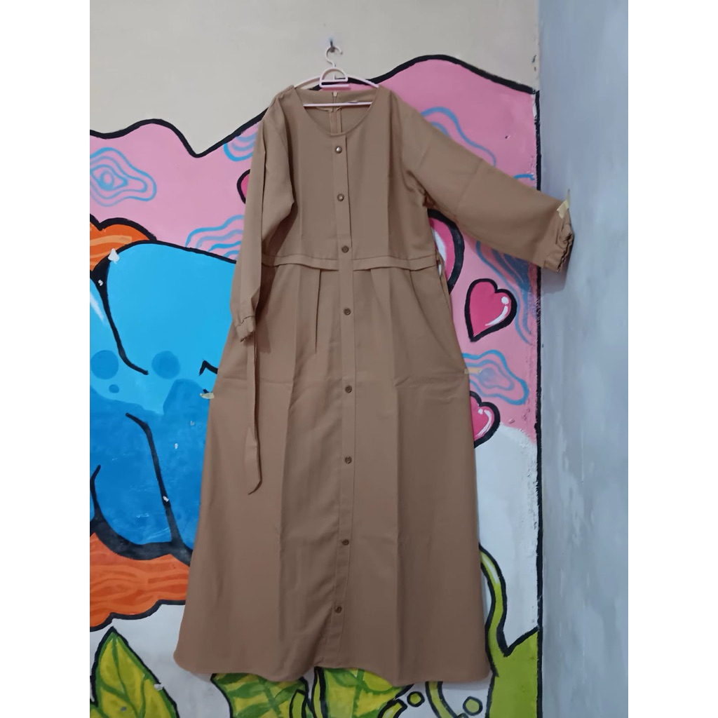 Gamis Coklat Susu