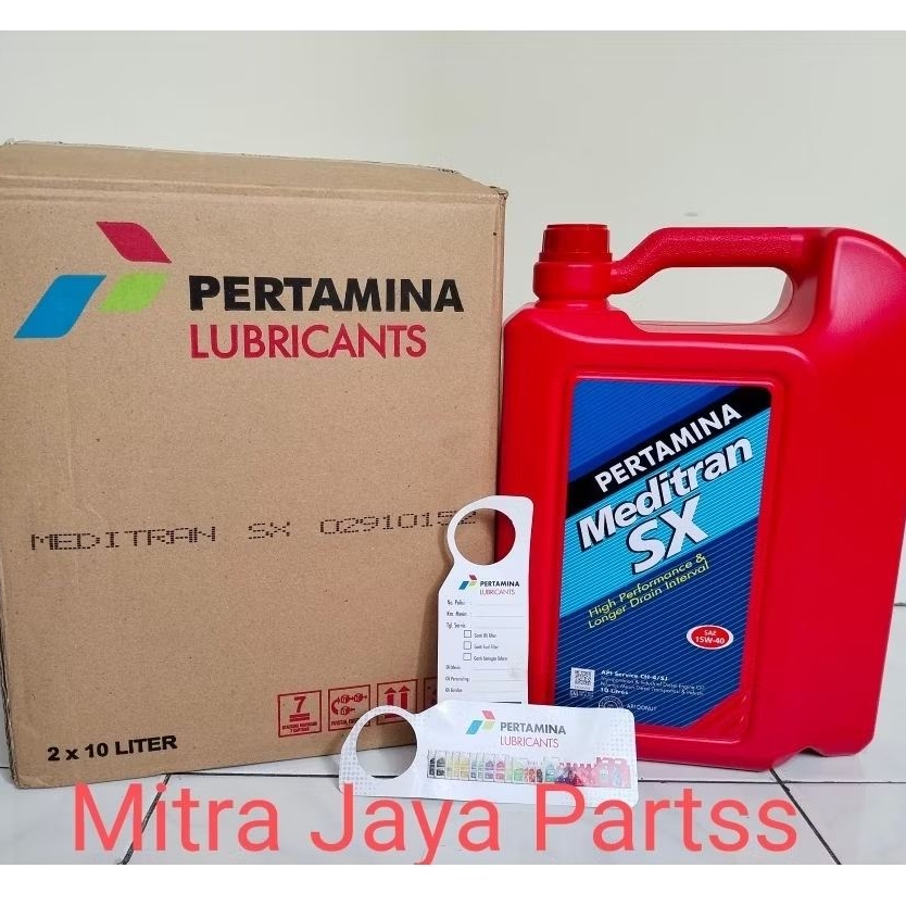 Oli Meditran SX SAE 15W-40 10 Liter Oli Pertamina Meditran SX 10L Perdus