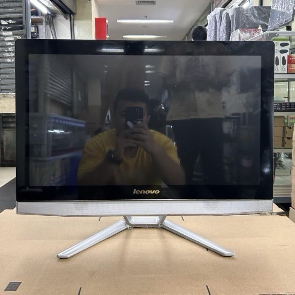 AIO PC ALL IN ONE LENOVO CORE I5 RAM 8GB SSD 256GB MONITOR 22 INCH TOUCHSCREEN
