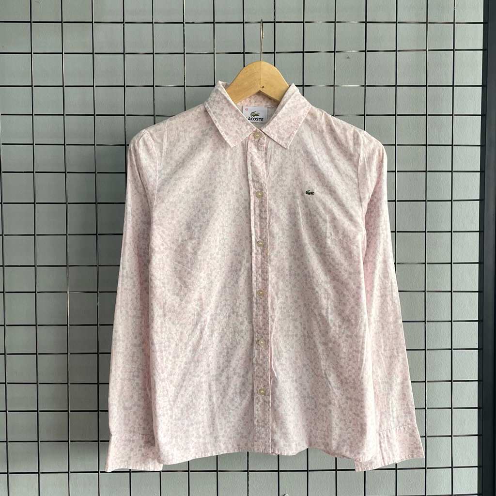 Lacoste Women Shirt / Kemeja Wanita Lacoste