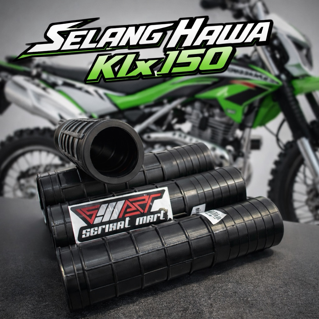 KARET HAWA KLX 150 ATAU INTAKE HAWA KLX 150 28 MM SELANG HAWA KLX 150