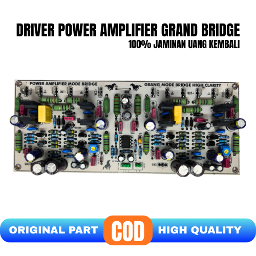 NUR PCB - Driver Power Amplifier Grand Bridge 35 Audio Malang High Clarity
