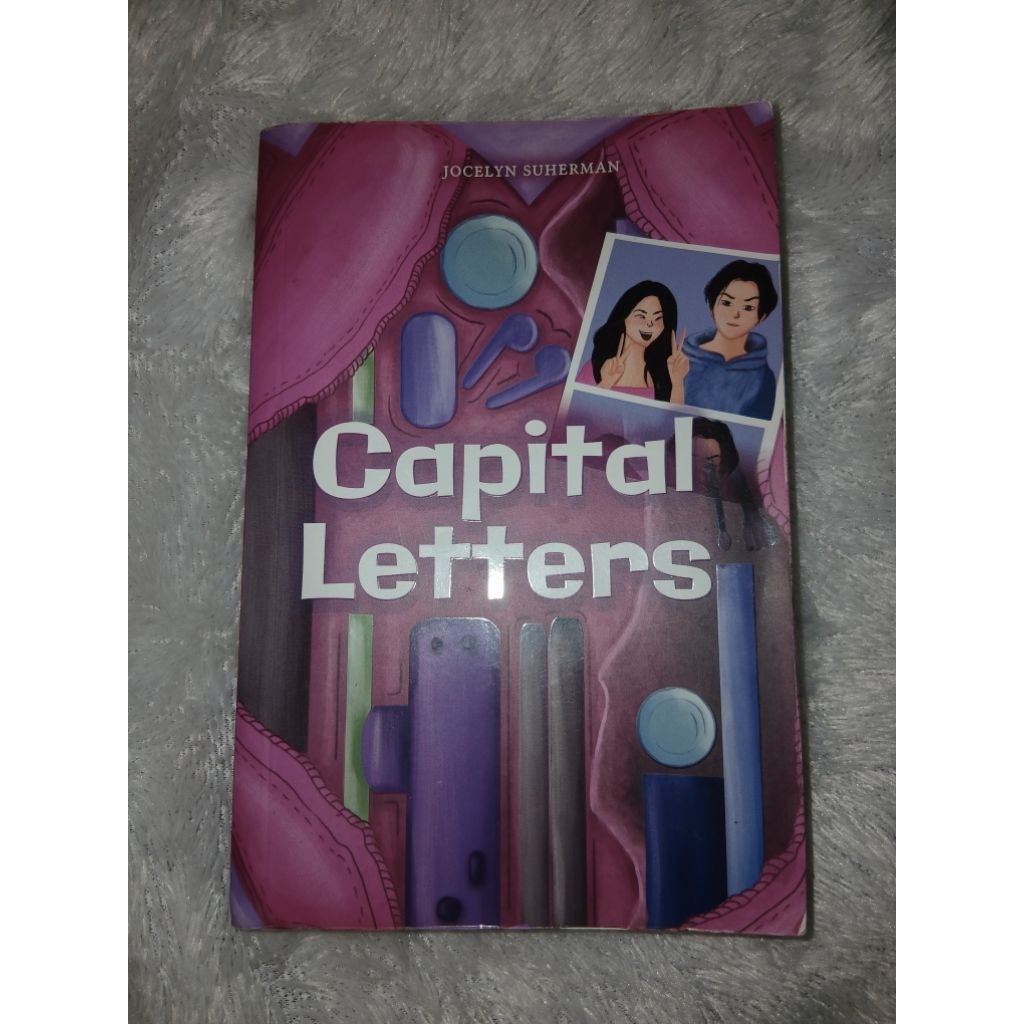 preloved buku bacaan novel Capital Letters - Jocelyn Suherman
