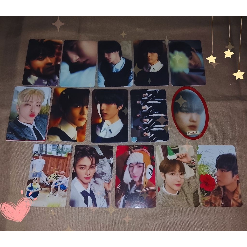 WTS PC NCT INA (batch 1) album dream()scape QR Ver (unsealed), Jaemin Smoothie ISTJ, Renjun Candy Pi