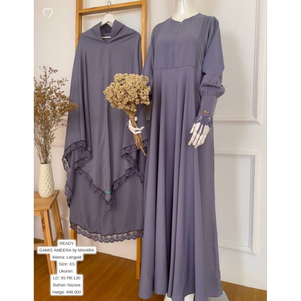 [READY] Gamis Set Ameera by Mahira