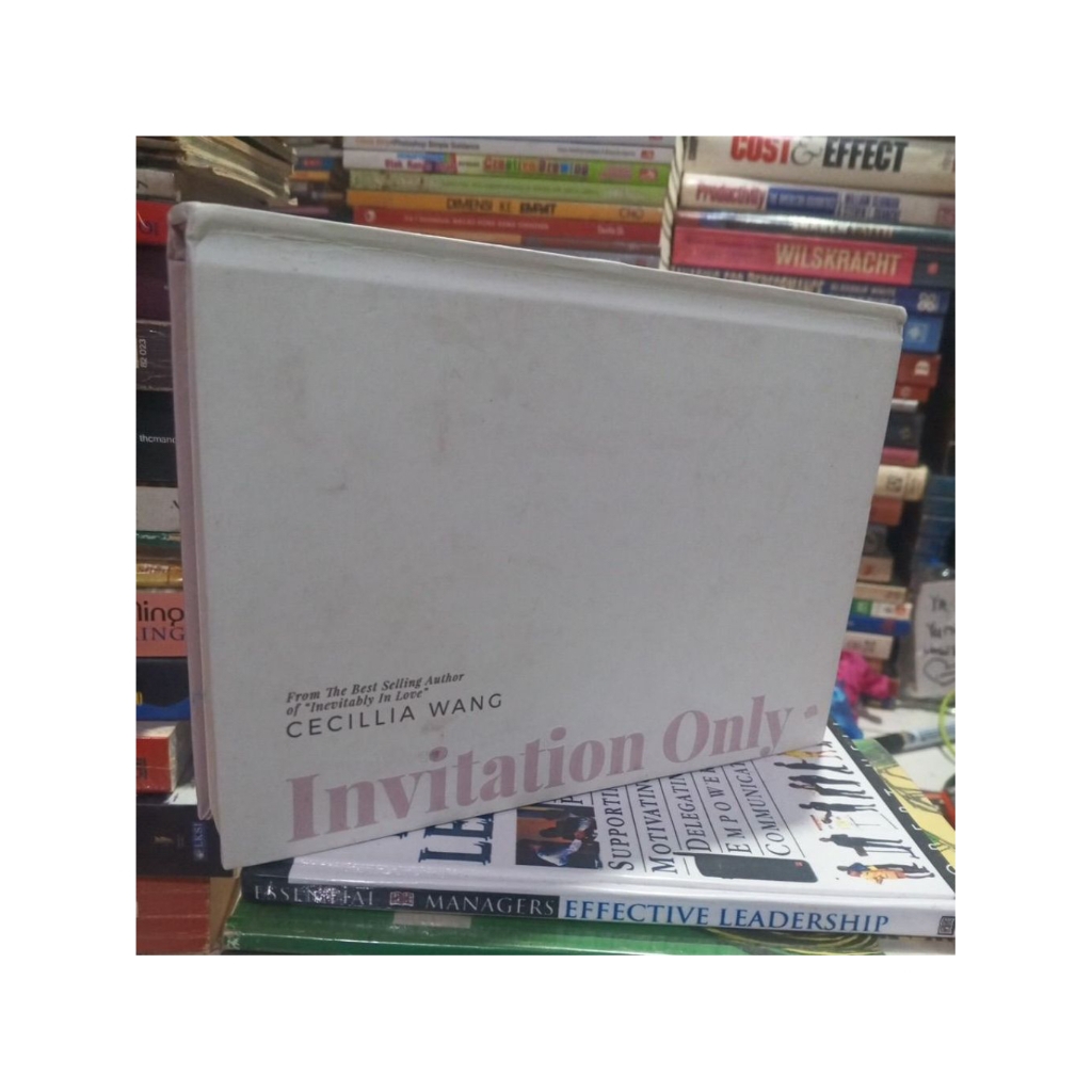 buku invitation only by.  Cecillia Wang... original.