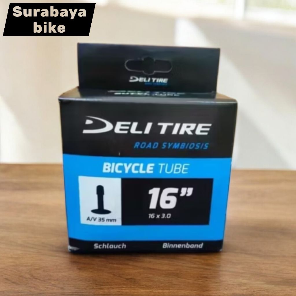 Ban Dalam Sepeda 16x3.0 Deli Tire  Karet Lentur