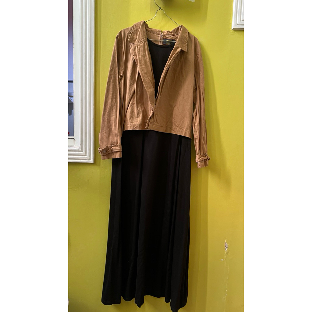 baca deskripsi dulu sampai selesai ya, pl, mulus, sekali pake, 3 dress monel, size M