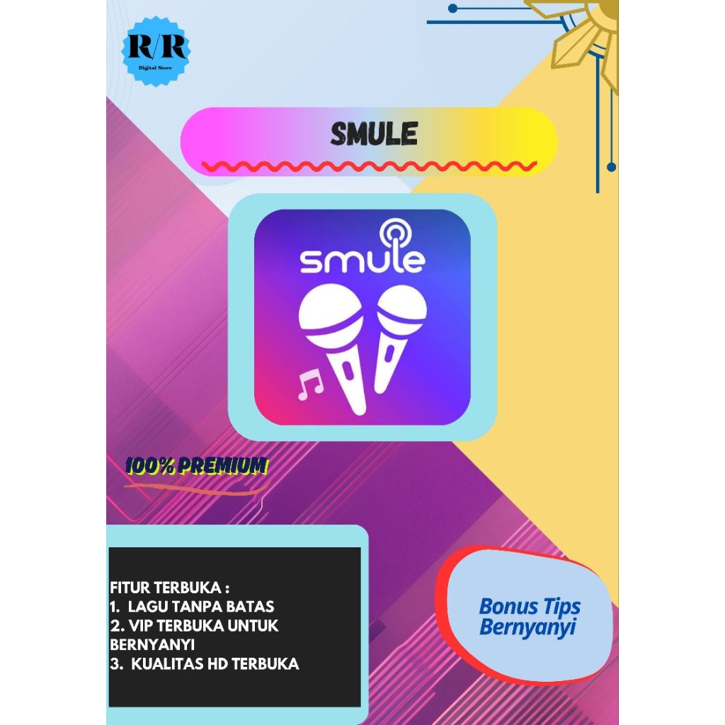 Smule Karaoke Dan Bernyanyi Premium VIP (Lifetime)