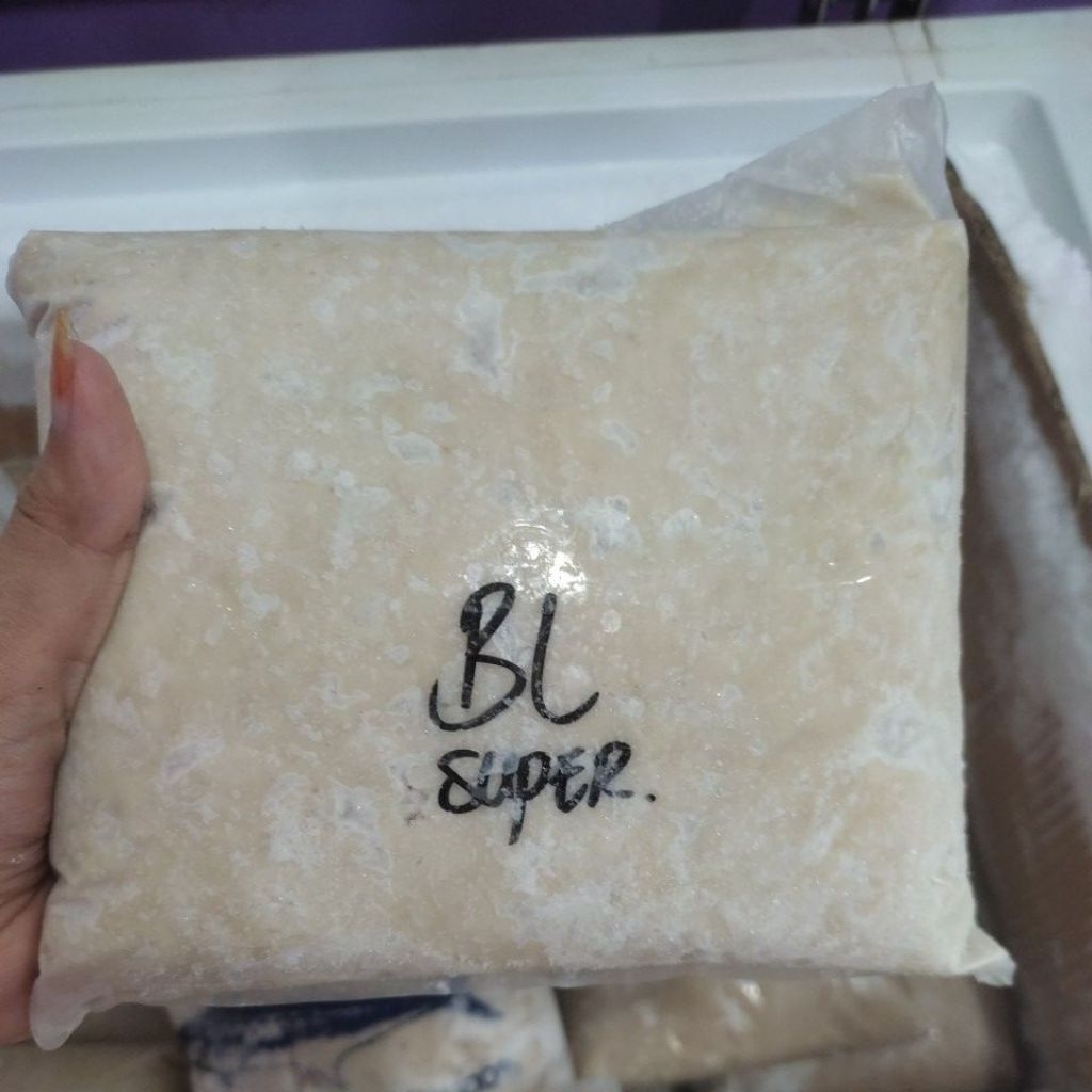 Ikan tenggiri BL super premium 1 kg /Daging ikan tenggiri kualitas ekspor/ Ikan tenggiri giling jant