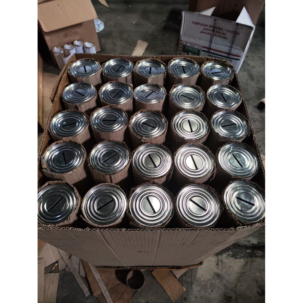 PAKET CELENGAN JUMBO  100PCS BUKA TUTUP -  Celengan Target Viral Buka Tutup Full Kaleng Small - Cele