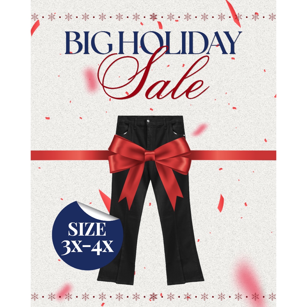 Bigissimo - Big Holiday Sale Pants SERBA DISKON 1 HARGA | Celana Wanita 3X - 5X Bigsize Jumbo 02 | P