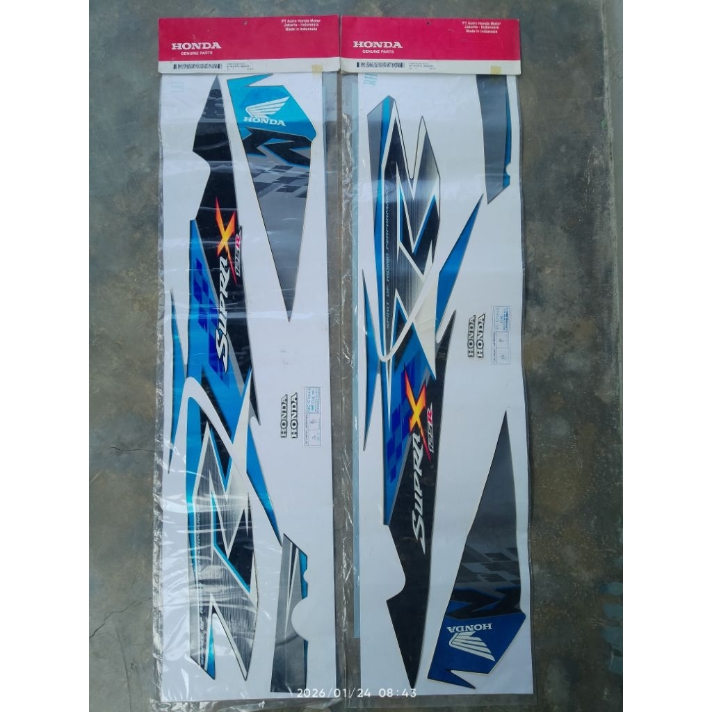 striping supra x 125 R 2010 original Honda part