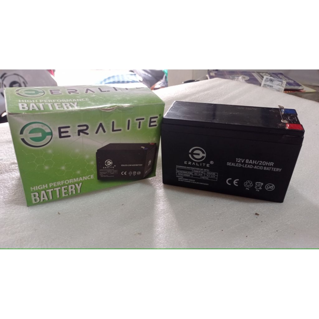 aki tangki semprot elektrik ERALITE 12v8ah